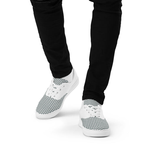 Zapatillas de lona con cordones para hombre