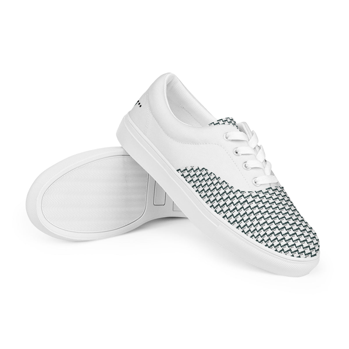 Zapatillas de lona con cordones para hombre