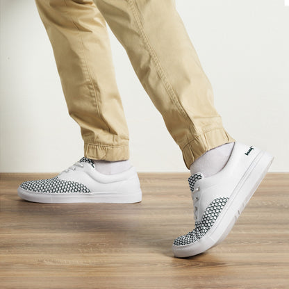 Zapatillas de lona con cordones para hombre