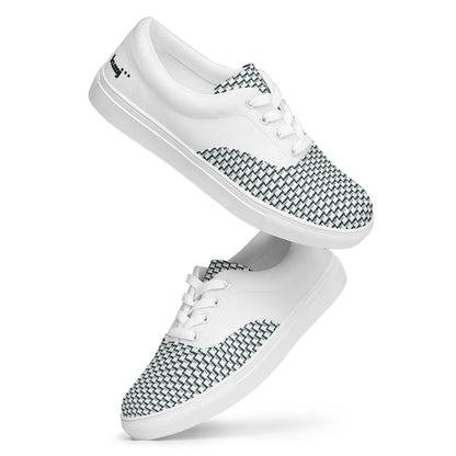 Zapatillas de lona con cordones para hombre