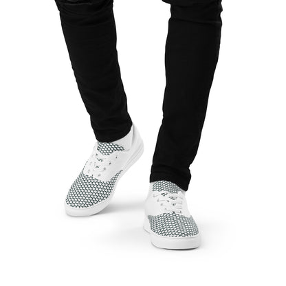 Zapatillas de lona con cordones para hombre