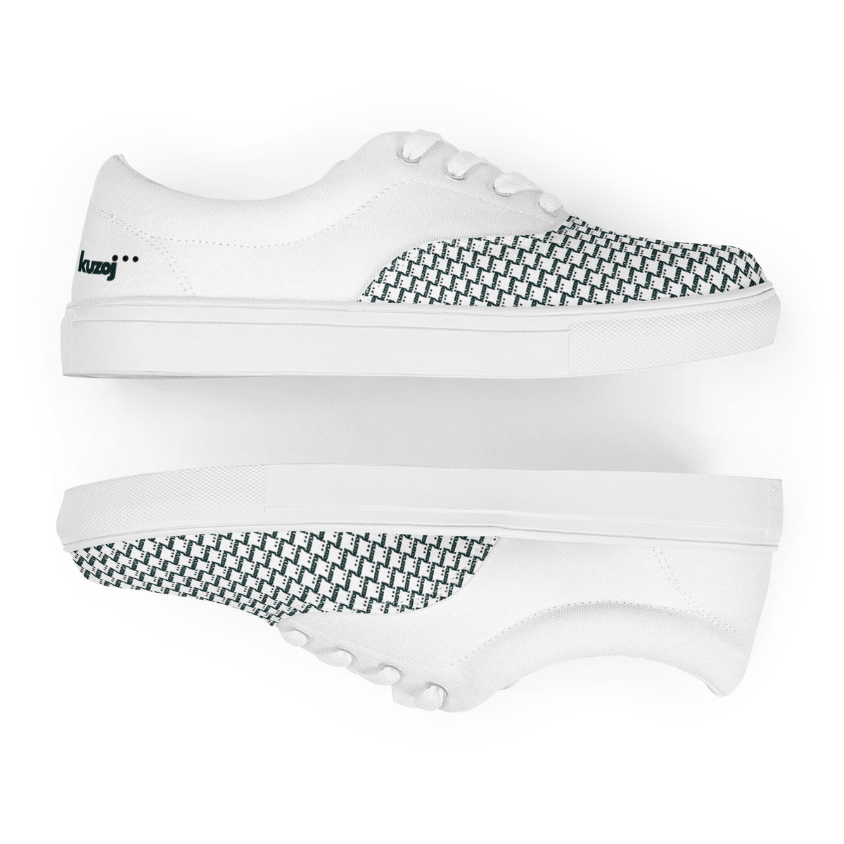 Zapatillas de lona con cordones para hombre