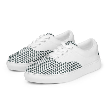 Zapatillas de lona con cordones para hombre