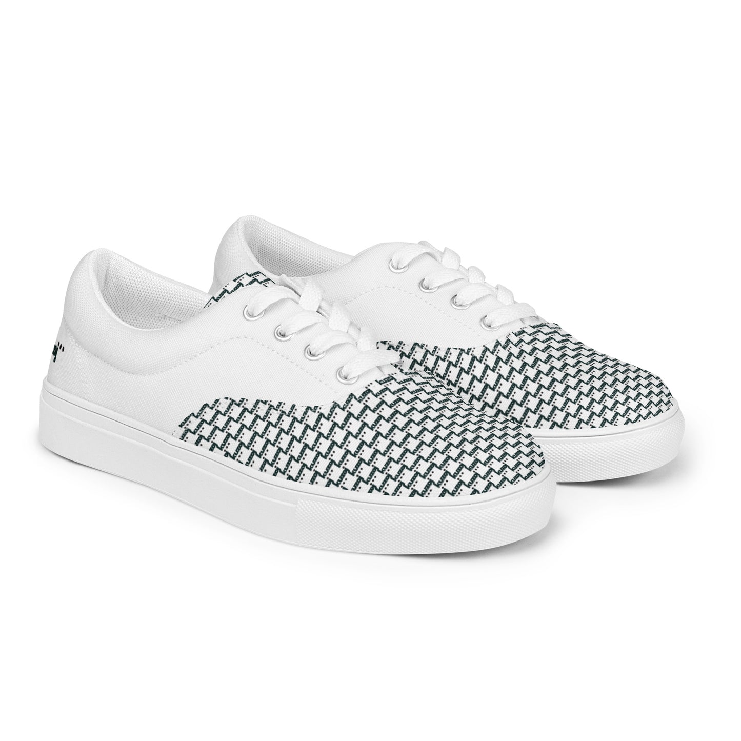 Zapatillas de lona con cordones para hombre