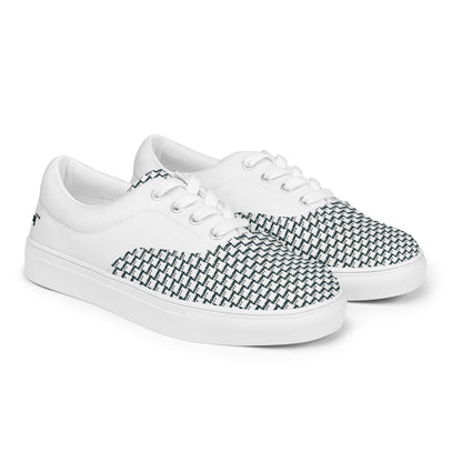 Zapatillas de lona con cordones para hombre