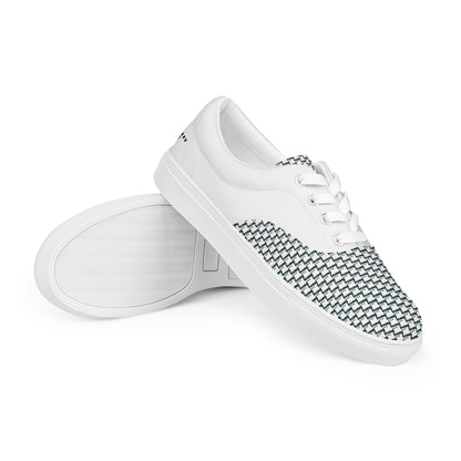 Zapatillas de lona con cordones para hombre