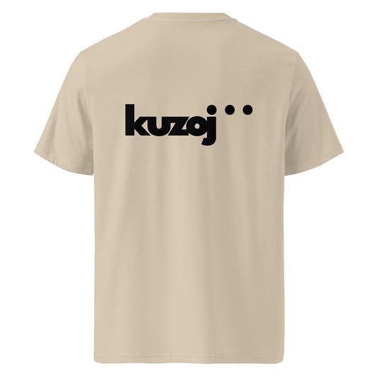 ORIGEN — camiseta orgánica unisex color Desert Dust, vista trasera