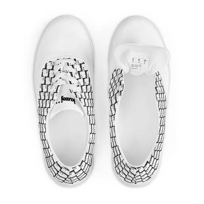 Zapatillas de lona con cordones para mujer | Kuzoj