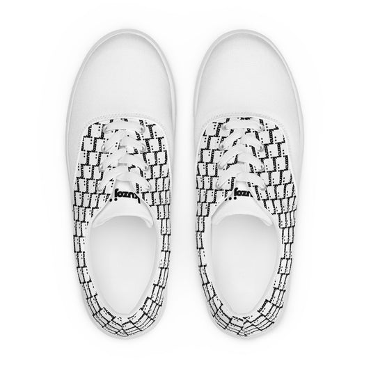 Zapatillas de lona con cordones para mujer | Kuzoj