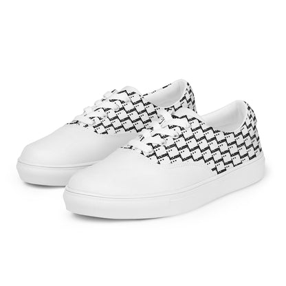 Zapatillas de lona con cordones para mujer | Kuzoj