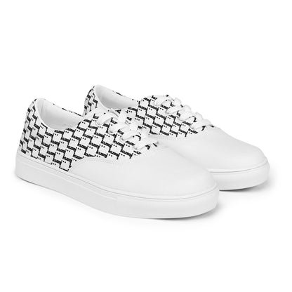 Zapatillas de lona con cordones para mujer | Kuzoj